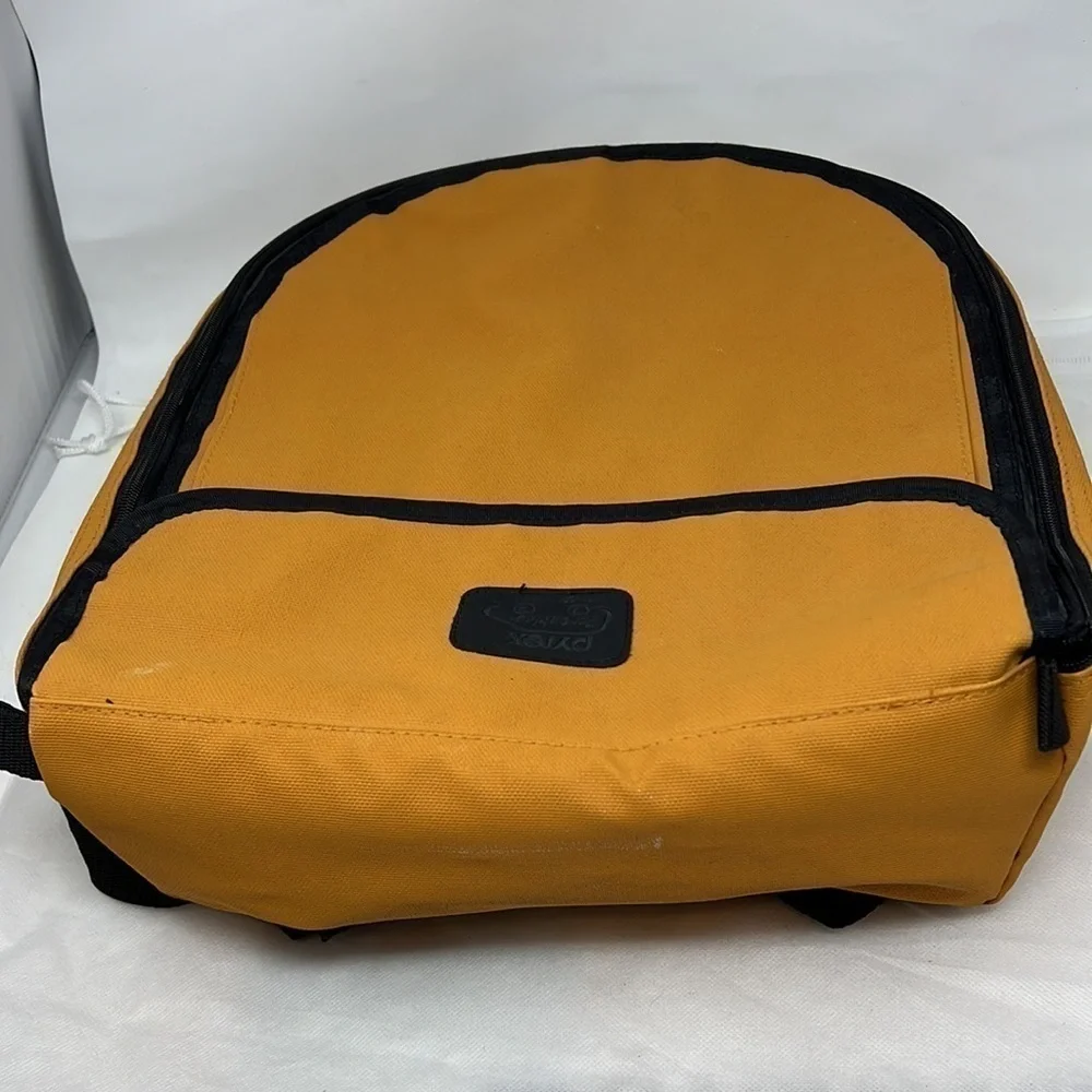 Pyrex Portables Mustard Yellow Zip Around Deep Carrier